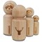 Deer Stag Head Solid Rubber Stamp for Stamping Crafting Planners